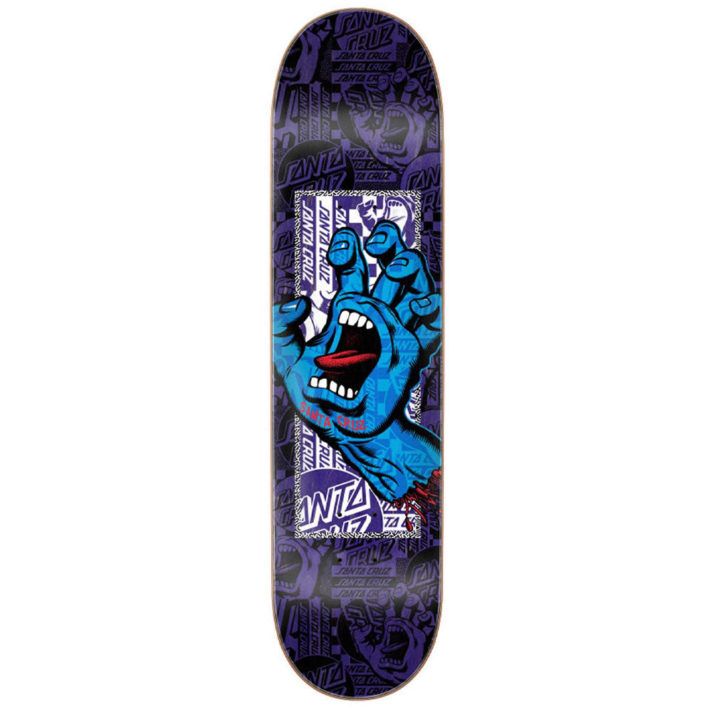 Santa Cruz Flier Collage Hand 7.75" Deck