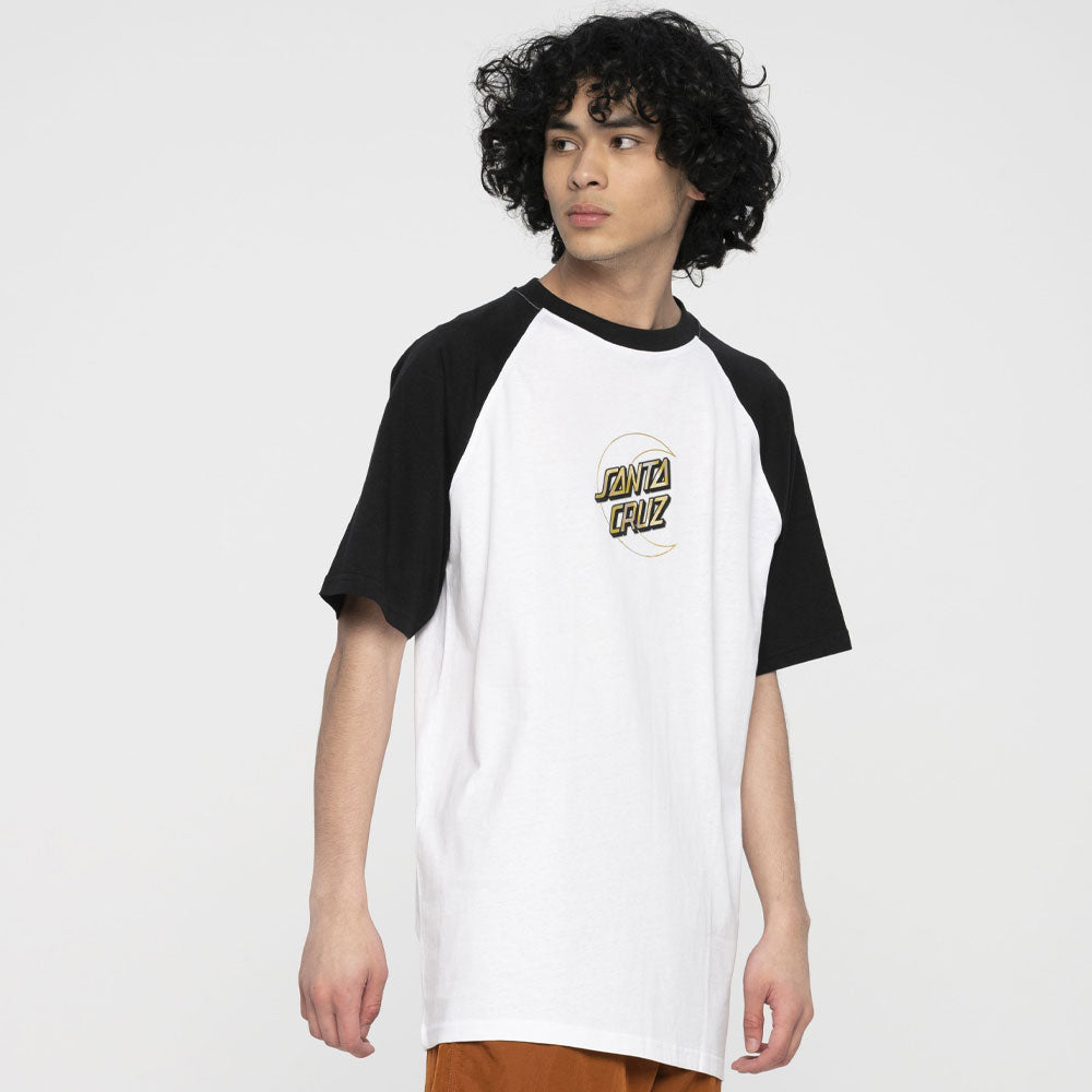 Santa Cruz Holo Moon Dot Raglan T-Shirt