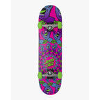 Santa Cruz Mandala Hand 7.75" Complete Skateboard - Purple Pink