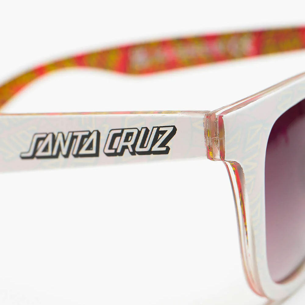 Santa Cruz Multi Classic Dot Sunglasses - White
