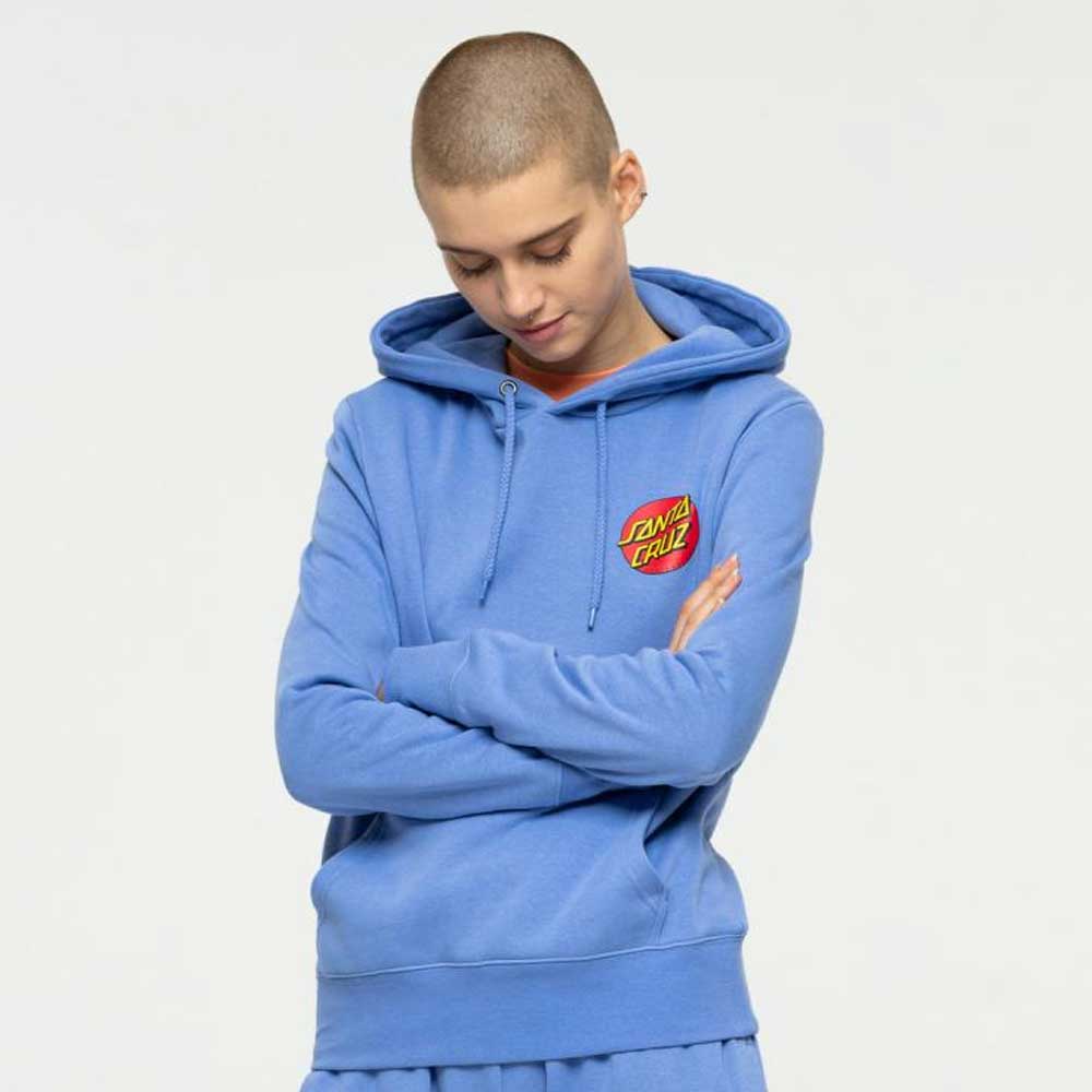 Santa Cruz Womens Classic Dot Chest Hoodie