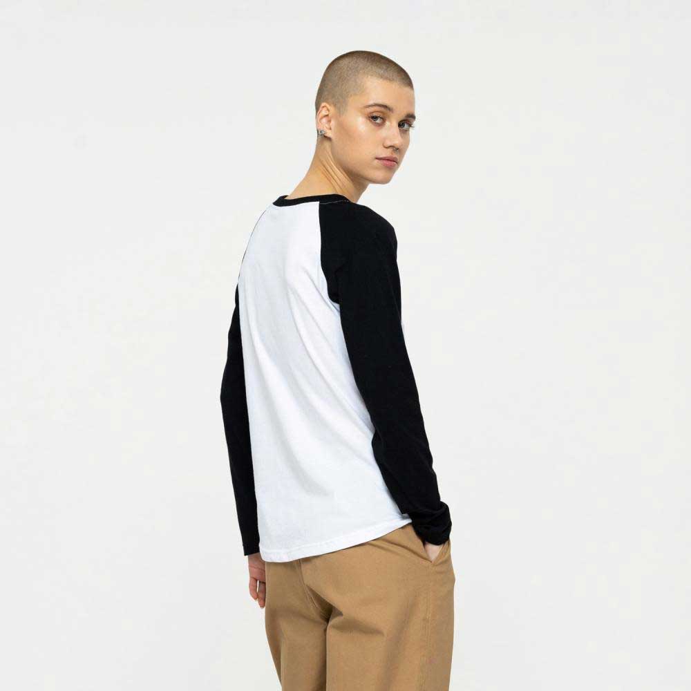 Santa Cruz Womens Free Spirit Floral Baseball Long Sleeve T-Shirt