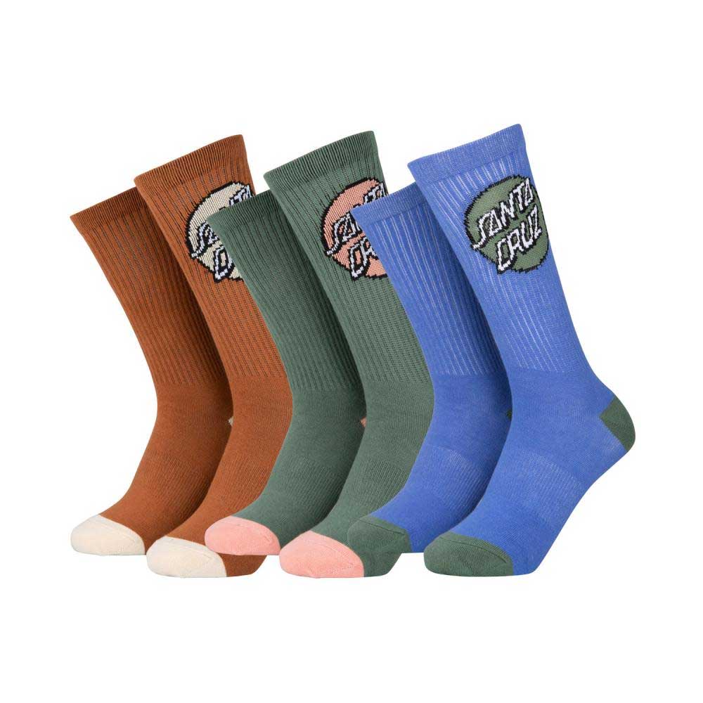 Santa Cruz Womens Pop Dot Sock (3 Pack)