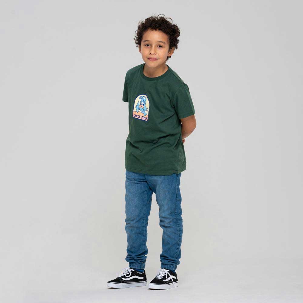 Santa Cruz Youth Beach Bum Hand Front T-Shirt