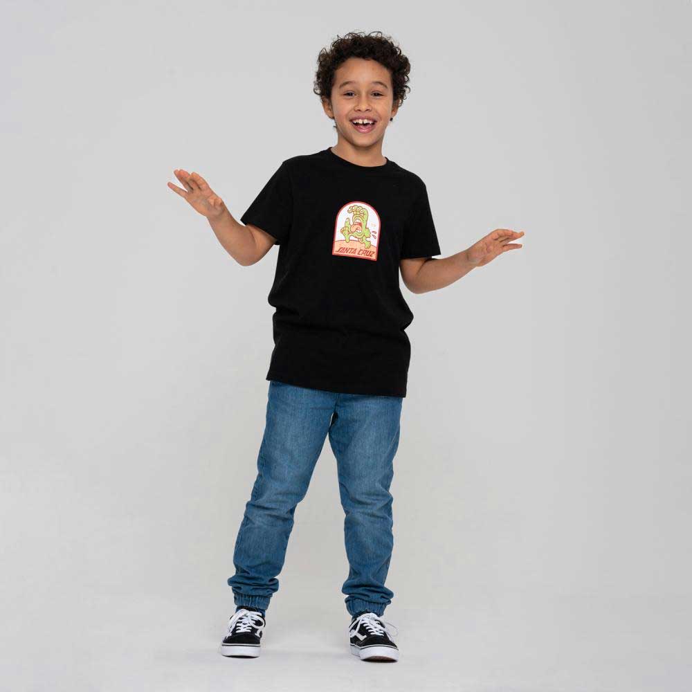 Santa Cruz Youth Beach Bum Hand Front T-Shirt