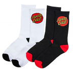 Santa Cruz Youth Classic Dot Sock (2 Pack)