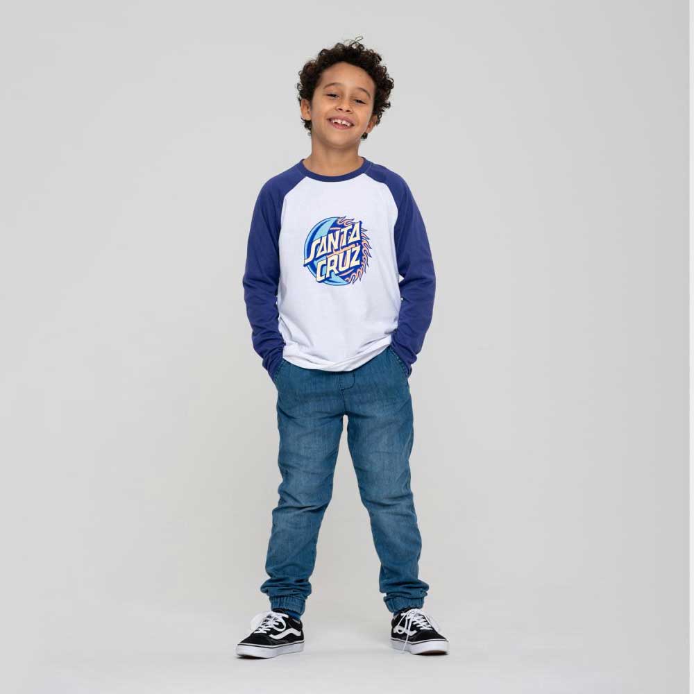 Santa Cruz Youth Eclipse Front Baseball Top