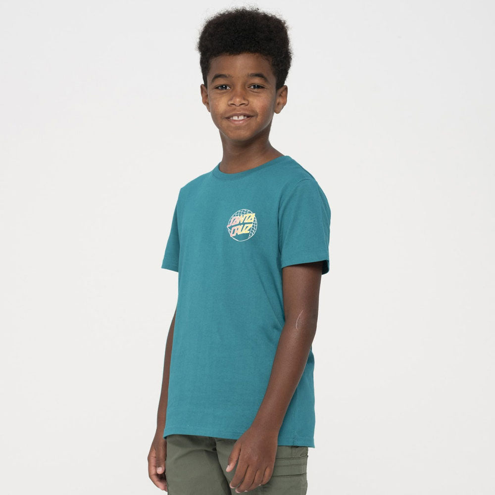 Santa Cruz Youth Grid Delta Dot T-Shirt