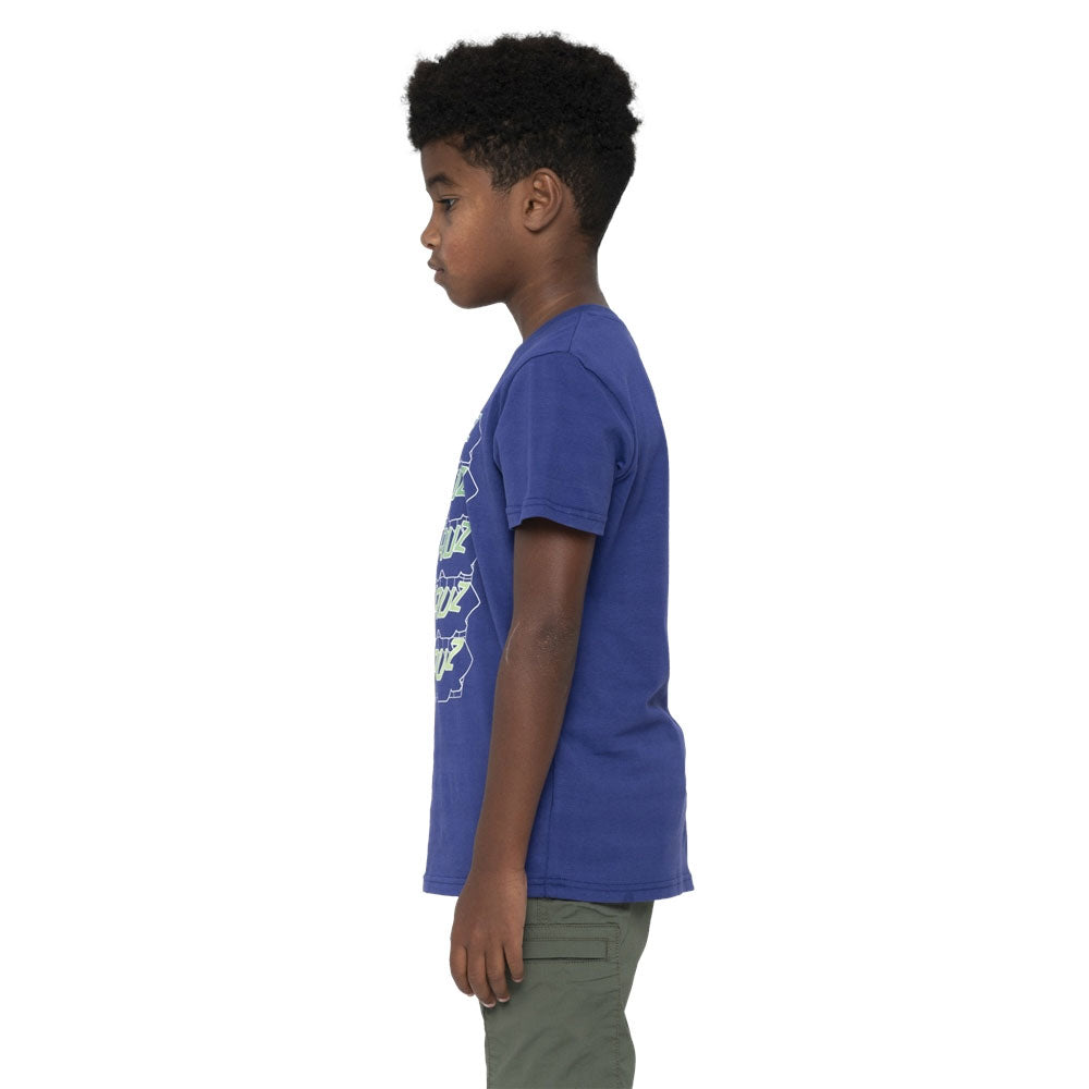 Santa Cruz Youth Grid Stacked T-Shirt