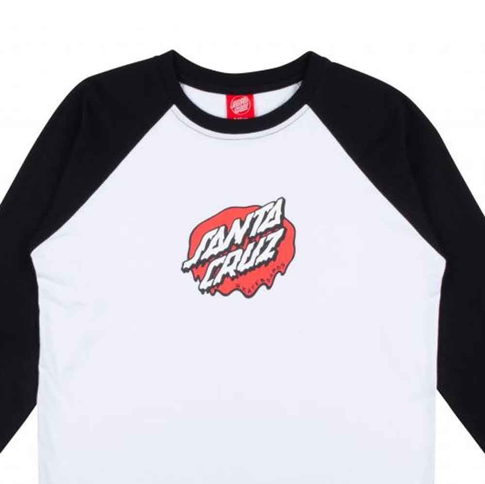 Santa Cruz Youth Melting Dot Baseball Top