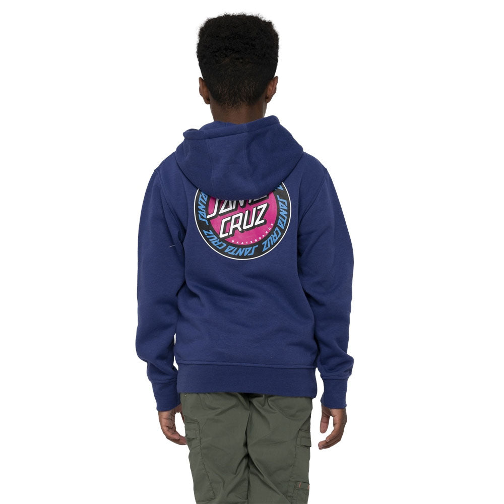Santa Cruz Youth Outer Ringed Dot Hoodie