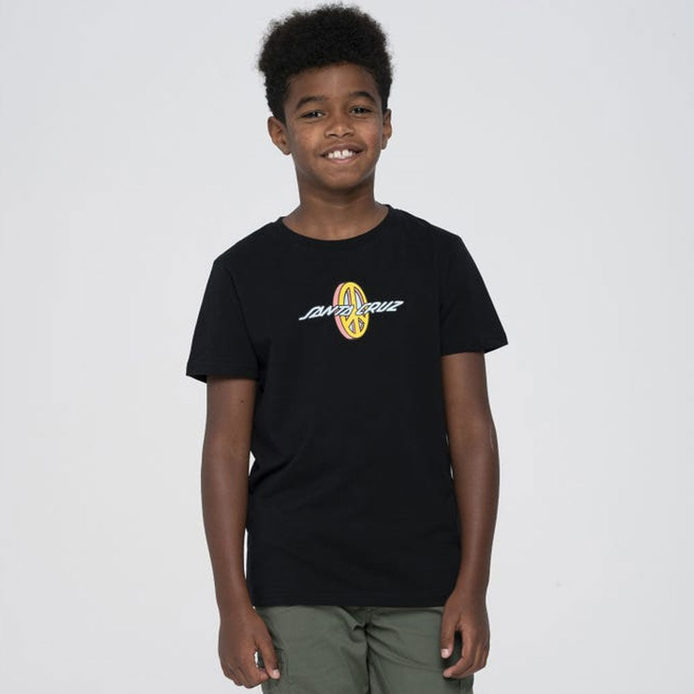 Santa Cruz Youth Peace Strip T-Shirt