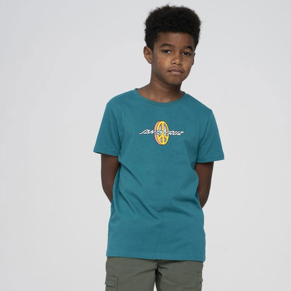 Santa Cruz Youth Peace Strip T-Shirt
