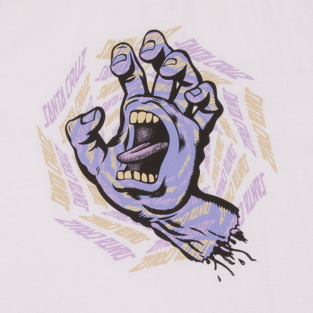 Santa Cruz Youth Spiral Strip Rag T-Shirt