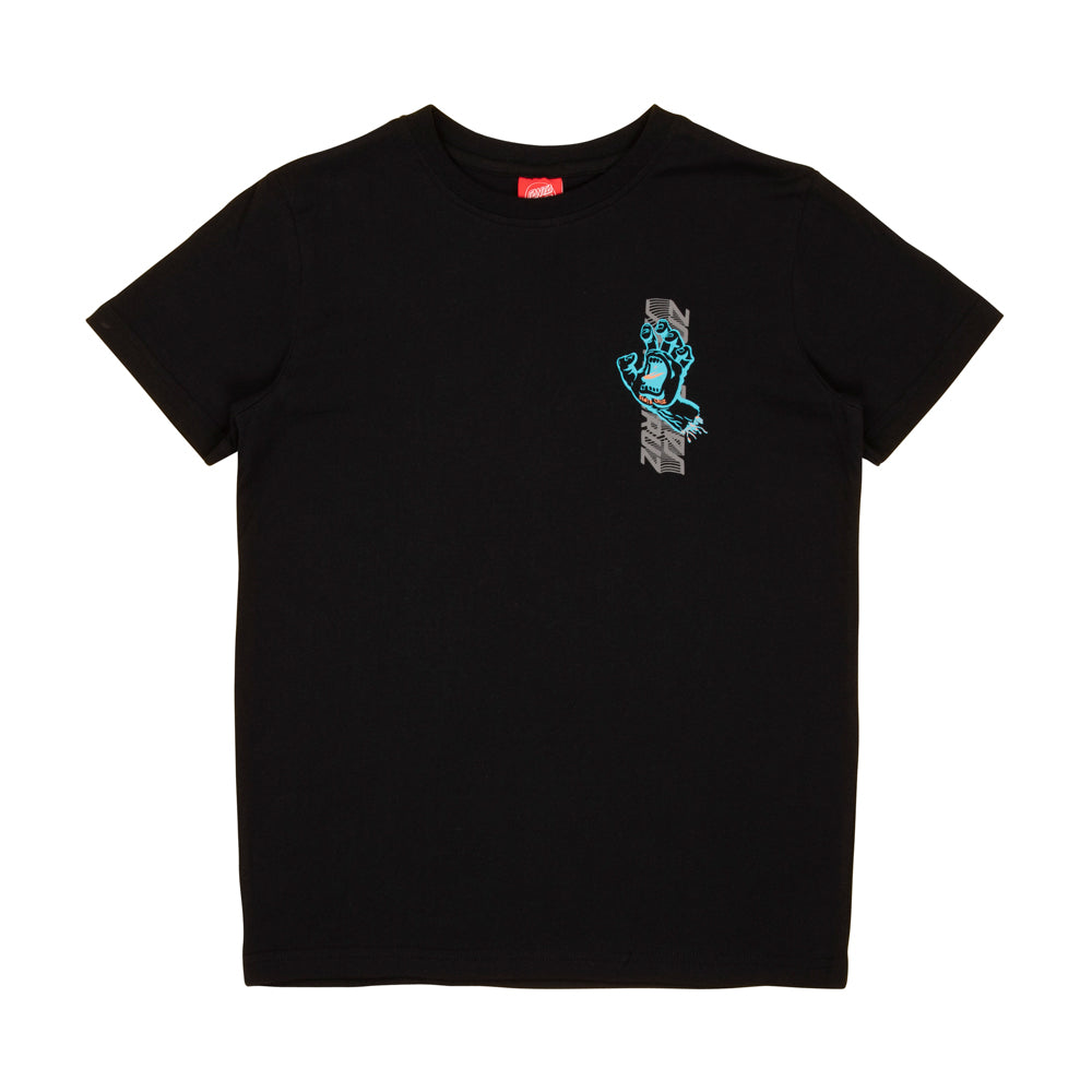 Santa Cruz Youth Split Strip Hand T-Shirt