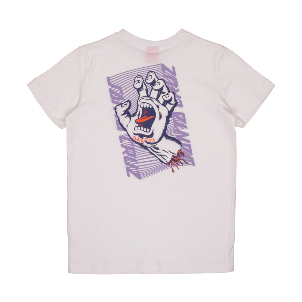 Santa Cruz Youth Split Strip Hand T-Shirt