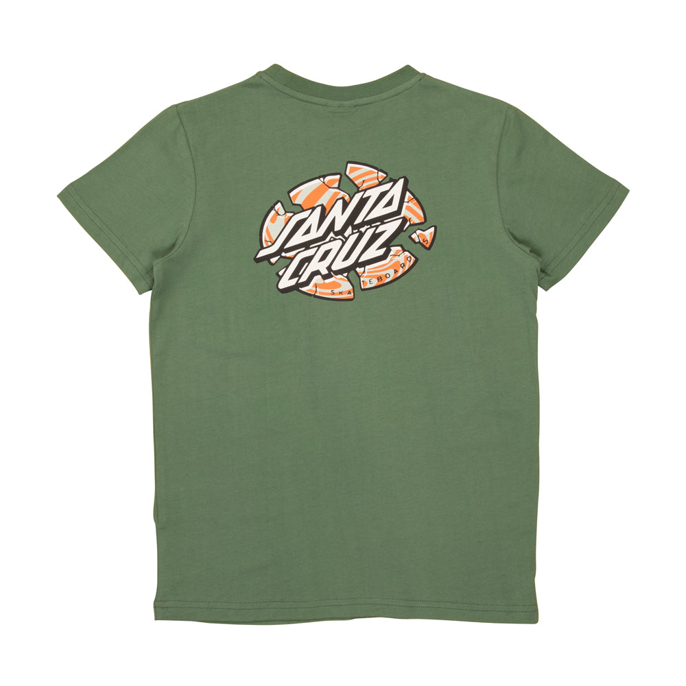 Santa Cruz Youth Warp Broken Dot T-Shirt