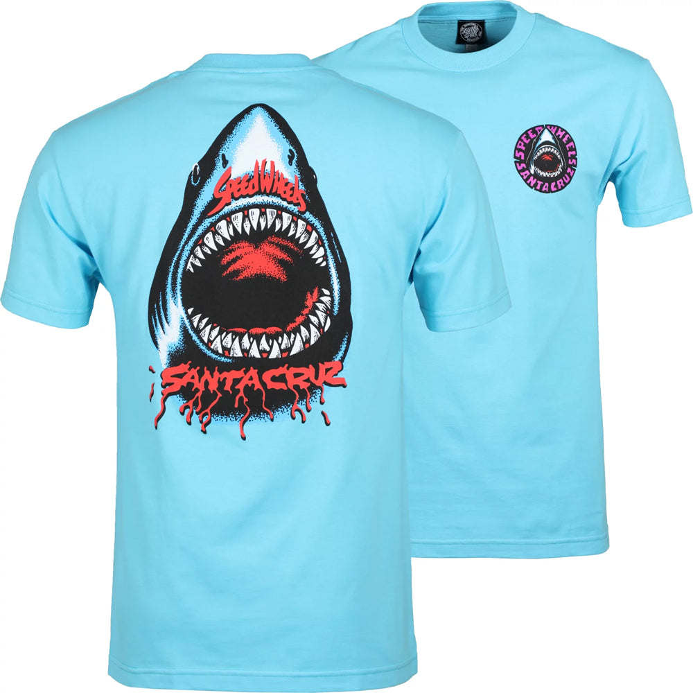 Santa Cruz Speed Wheels Shark T-Shirt