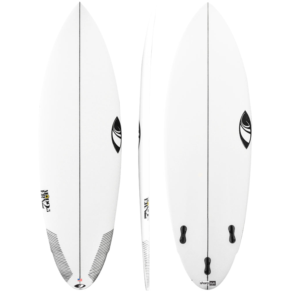 Sharp Eye Modern 2.5 5'10 FCS2 Five Fin Surfboard