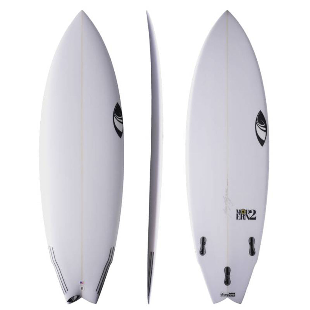 Sharp Eye Modern 2 6' FCS2 Swallow Tail Surfboard