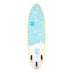 Softech Brainchild FCS II 6'3 Soft Surfboard - Ice Yellow