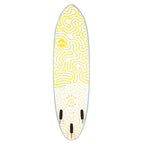Softech Brainchild FCS II 7'6 Soft Surfboard - Mist