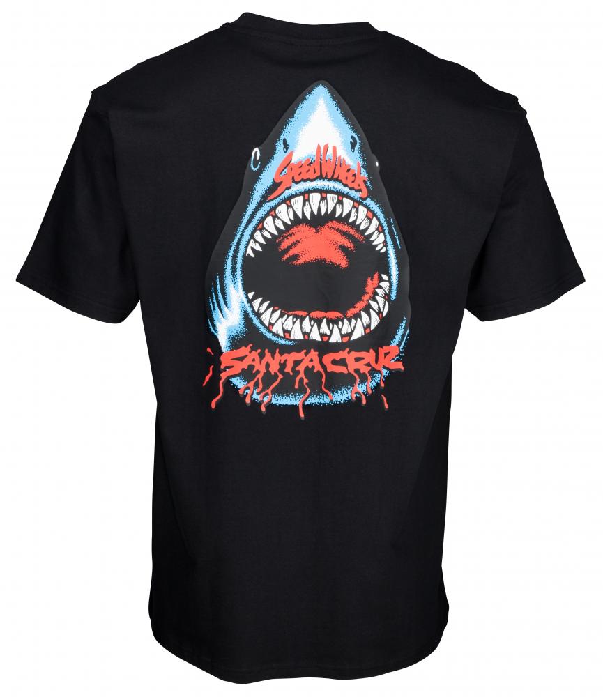 Santa Cruz Speed Wheels Shark T-Shirt