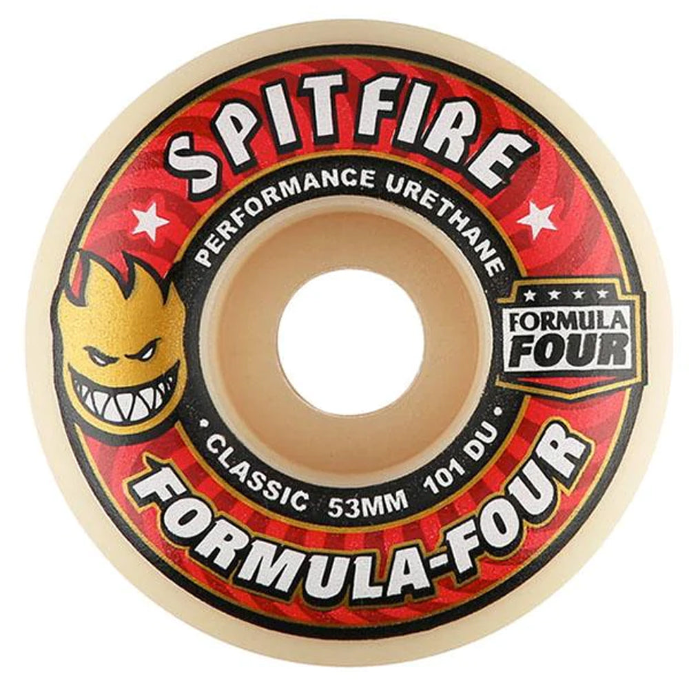 Spitfire Formula Four Full Conical 101a Skateboard Wheels