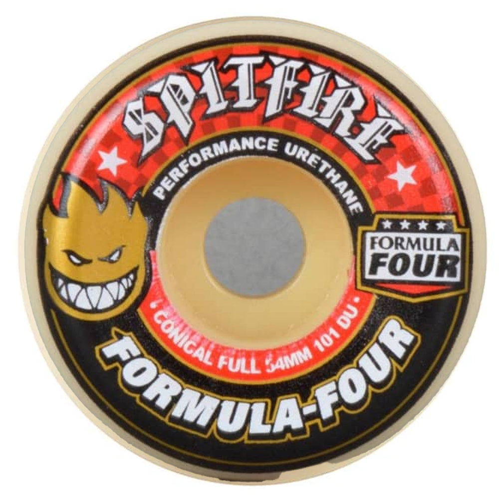 Spitfire Formula Four Full Conical 101a Skateboard Wheels