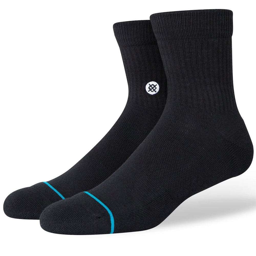 Stance Icon Quarter Socks - Black