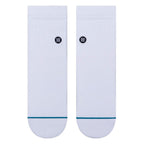 Stance Icon Quarter Socks - White