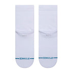 Stance Icon Quarter Socks - White