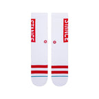 Stance OG Socks - White Red