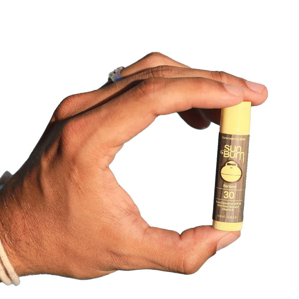 Sun Bum Original SPF 30 Sunscreen Lip Balm - Banana