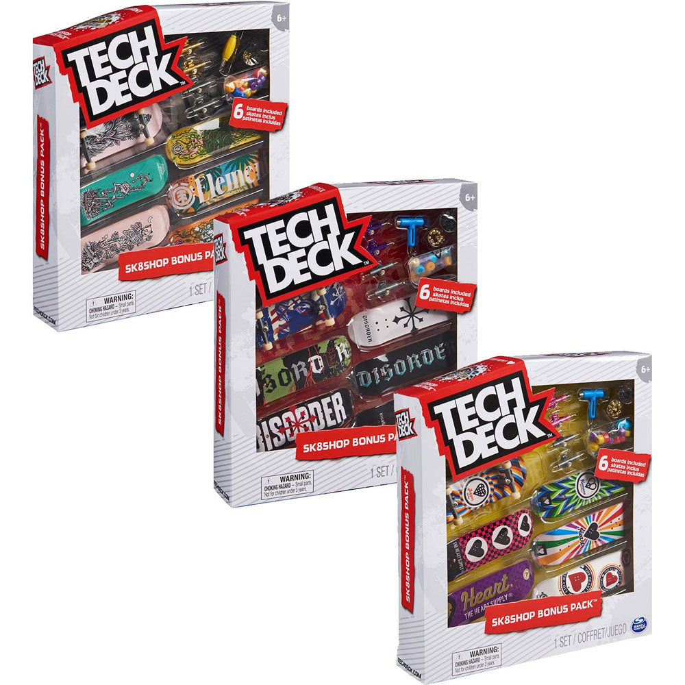 Tech Deck Bonus SK8 Shop Assorted Set