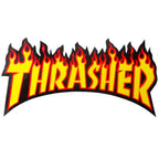Thrasher Skate Mag Flame Logo Medium Stickers