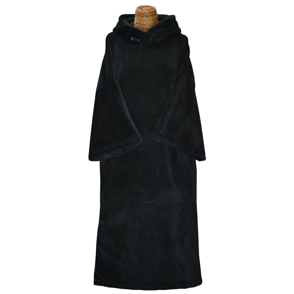Tools Solid Black Fiber Changing Robe