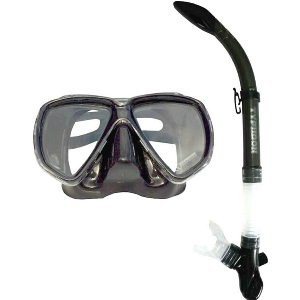 Typhoon Adult Silicone Pro Dive Snorkeling Set