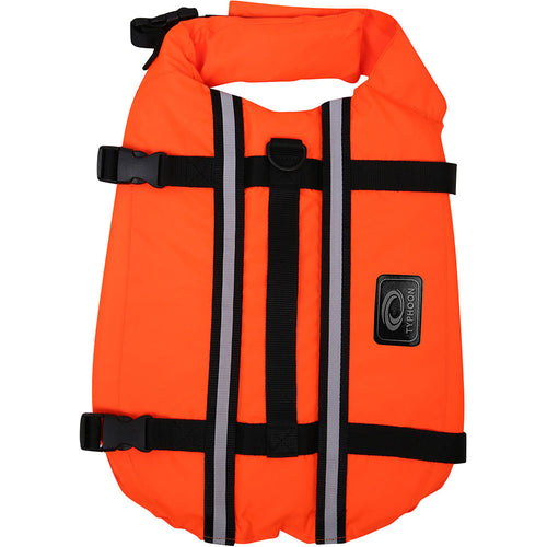 Typhoon Totland Dog Bouyancy Vest - Orange/Black