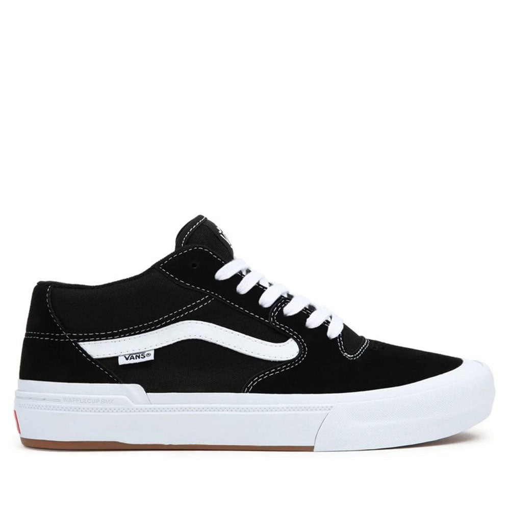 Vans BMX Style 114 Trainers Black White Ocean Sports
