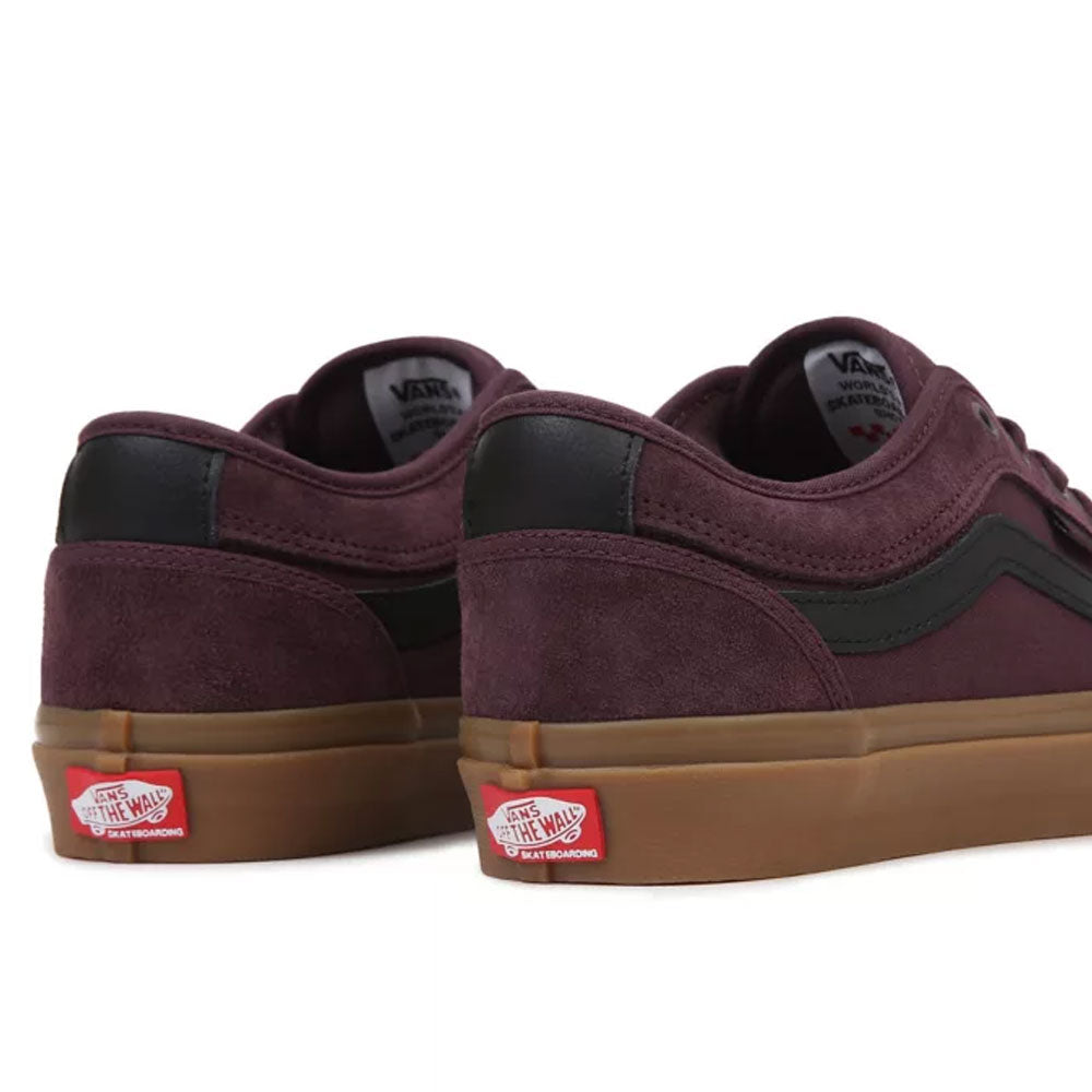 Vans Chukka Low Sidestripe Trainers  - Port/Gum