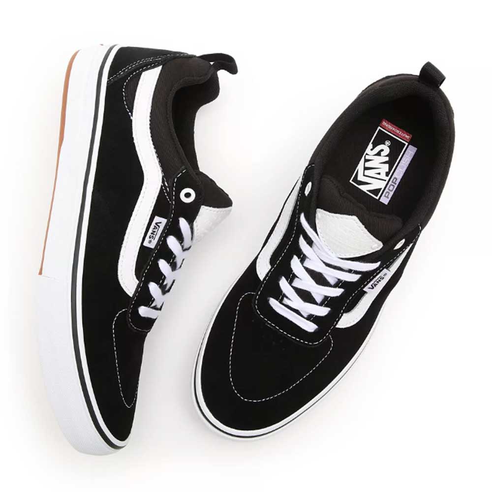 Vans Kyle Walker Skate Shoes - Black White