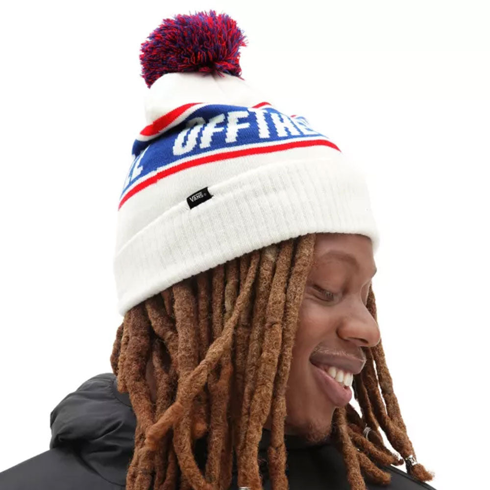 Vans off the wall pom sales beanie