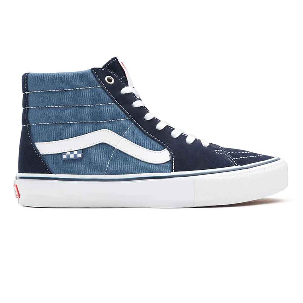 Vans Sk8 Hi Navy Skate Shoes