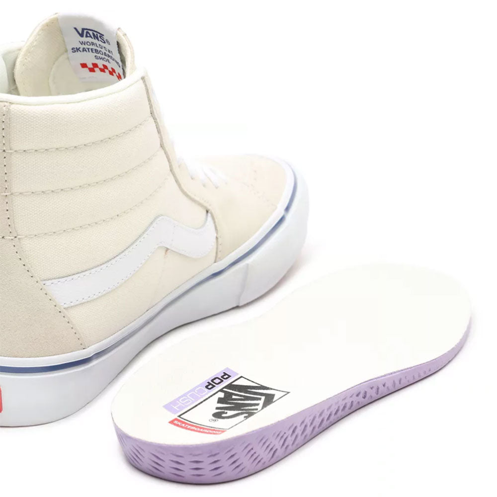 Vans Skate Sk8-Hi Skate Shoes - Off White