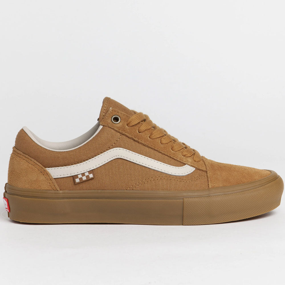 Vans Skate Old Skool Trainers - Light Brown/Gum – Ocean Sports ...
