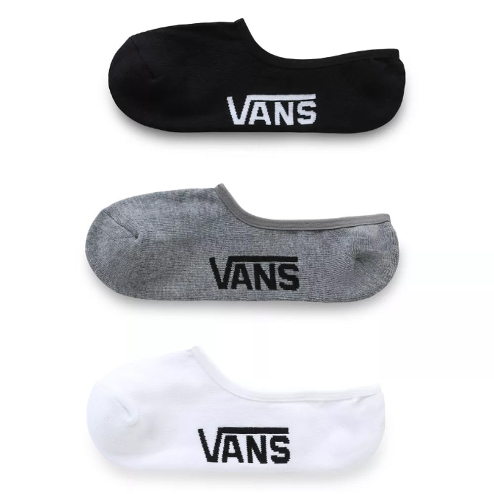 Vans Super No Show 3 Pack Socks - UK 5.5 to 8