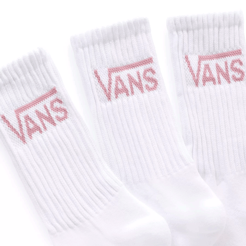 Vans Womens Classic Crew Socks - 3 Pack (UK Size 4-7.5)