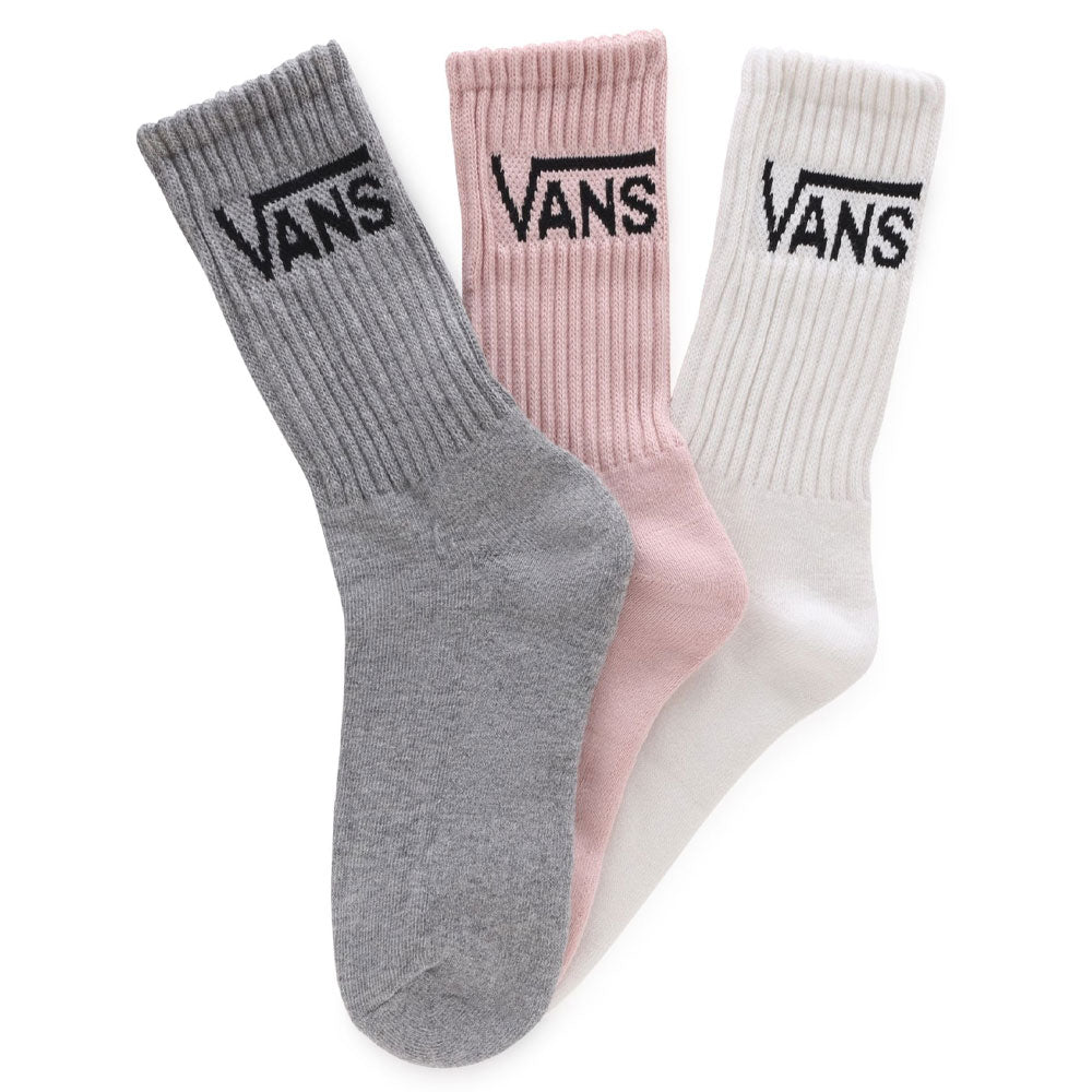 Vans Womens Classic Crew Socks - 3 Pack (UK Size 4-7.5)
