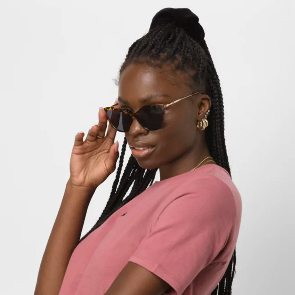 Vans Womens Clear View Sunglasses  - Tortoise